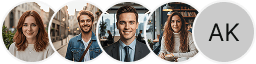Several trader profile pictures displayed in the Barvyn Markstead trading feedback section
